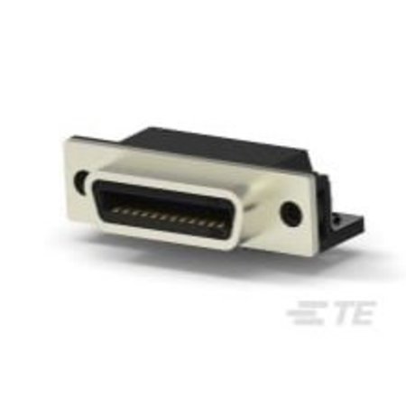 TE CONNECTIVITY I/O Connectors Ra Recp 24P Standard Screw Lock 6-32 5553811-1